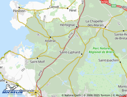 MICHELIN Pompas map - ViaMichelin