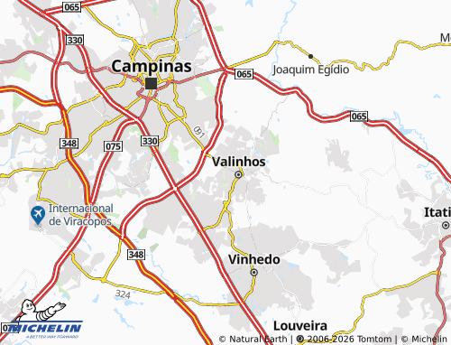 Mapa MICHELIN Vila Nova Valinhos - ViaMichelin