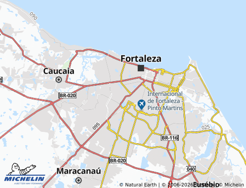 Kaart MICHELIN Panamericano - ViaMichelin