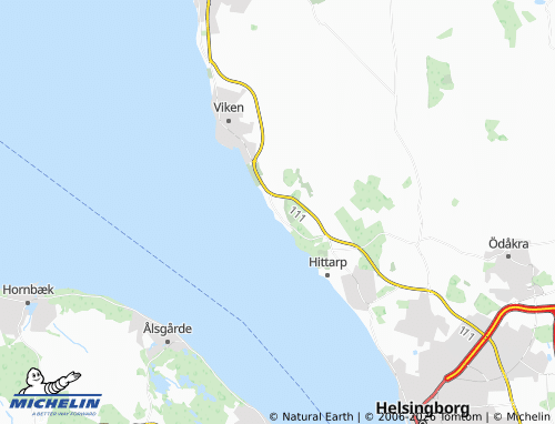 MICHELIN Domsten map - ViaMichelin