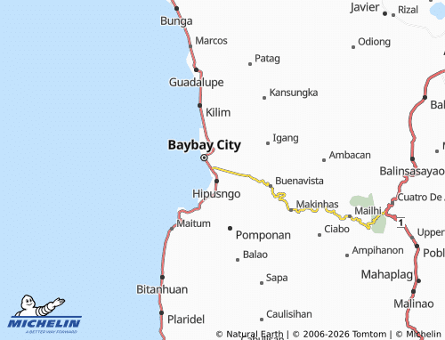 Mappa MICHELIN Poblacion Zone 23 - ViaMichelin