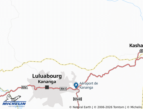 MICHELIN-Landkarte Kabuya - ViaMichelin