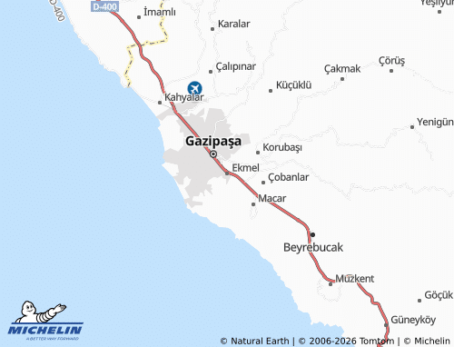 Mappa MICHELIN Ekmel - ViaMichelin
