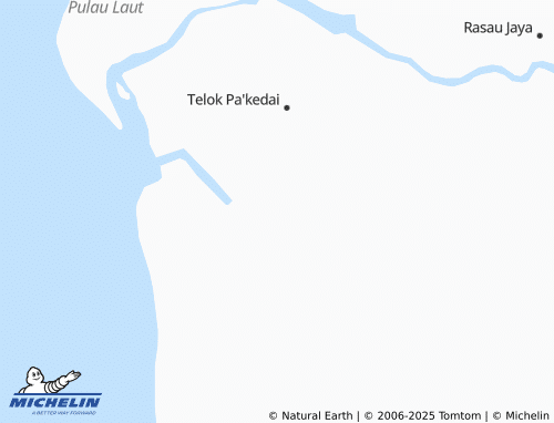 MICHELIN-Landkarte Teluk Gelam - ViaMichelin