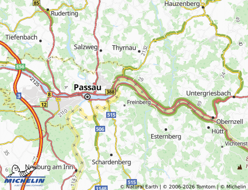 MICHELIN Hinding map - ViaMichelin