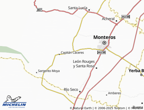 MICHELIN El Cercado map - ViaMichelin