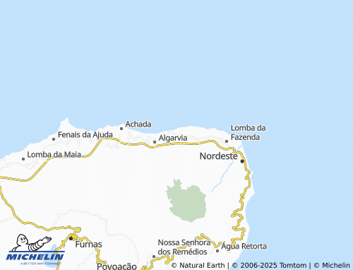 MICHELIN Santo António de Nordestinho map - ViaMichelin