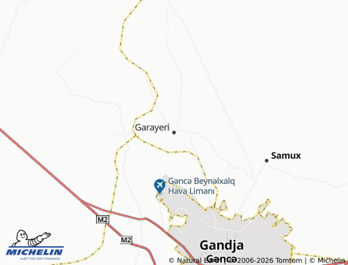 MICHELIN-Landkarte Garayeri - ViaMichelin
