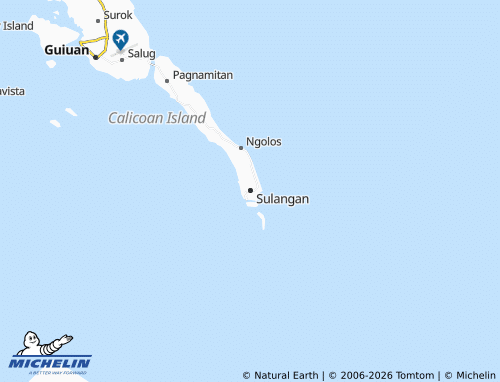MICHELIN Sulangan map - ViaMichelin