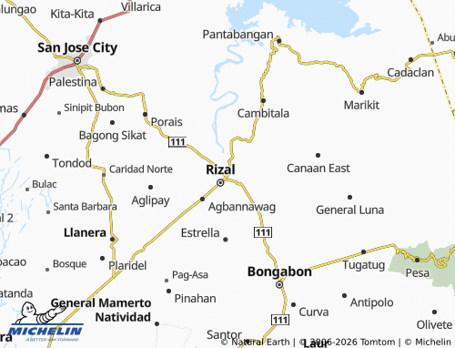MICHELIN Calaocan District map - ViaMichelin