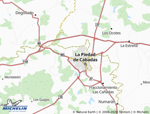 Mappa MICHELIN La Croc - ViaMichelin