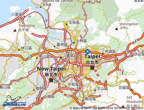 MICHELIN Datong District map - ViaMichelin