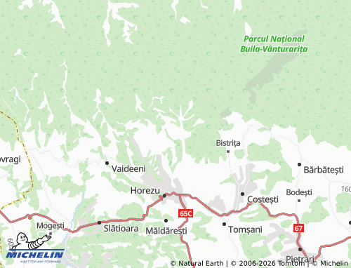MICHELIN Romanii De Sus map - ViaMichelin