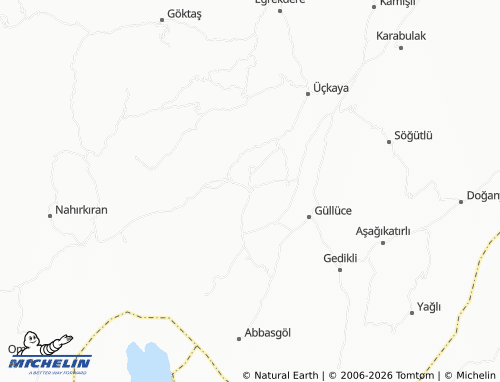 MICHELIN Ortabucak map - ViaMichelin