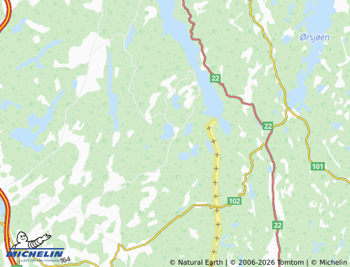MICHELIN-Landkarte Flåghult - ViaMichelin