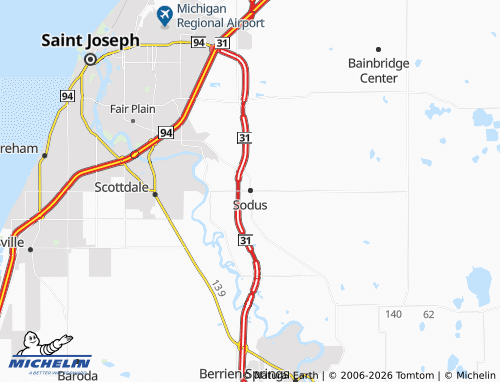 Mappa MICHELIN Sodus - ViaMichelin