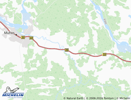 Carte MICHELIN Hyrkäs - ViaMichelin