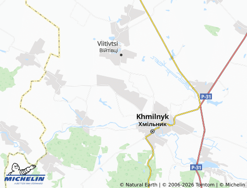 Mappa MICHELIN Dibrivka - ViaMichelin
