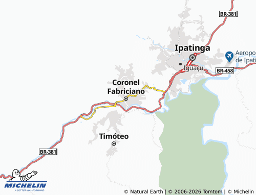MICHELIN Bom Jesus map - ViaMichelin