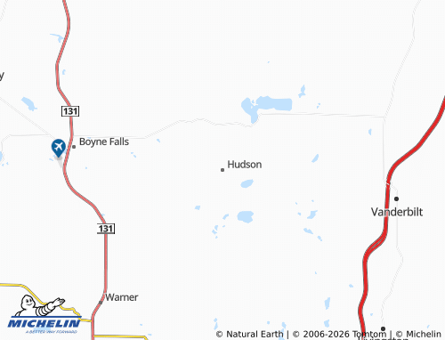 Mappa MICHELIN Hudson - ViaMichelin