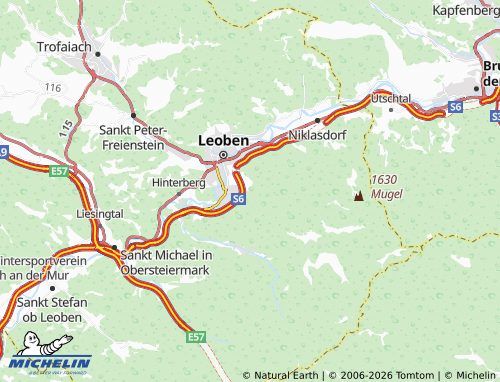 Mapa MICHELIN Göß - ViaMichelin