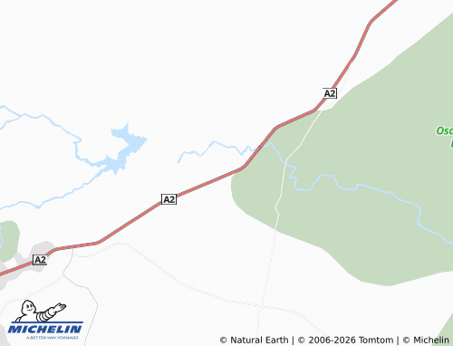 Carte MICHELIN Osara - ViaMichelin