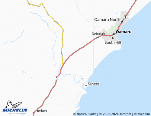 Mapa MICHELIN Totara - ViaMichelin
