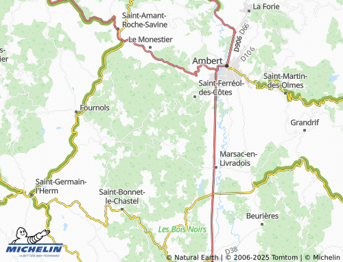 MICHELIN-Landkarte Châtelet - ViaMichelin