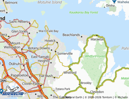 Mapa MICHELIN Shelly Park - ViaMichelin