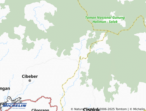 MICHELIN Kujangjaya map - ViaMichelin