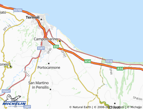 MICHELIN Cianaluca map - ViaMichelin
