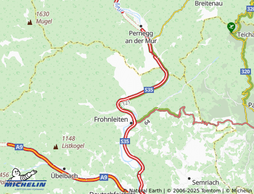 Carte MICHELIN Laufnitzdorf - ViaMichelin