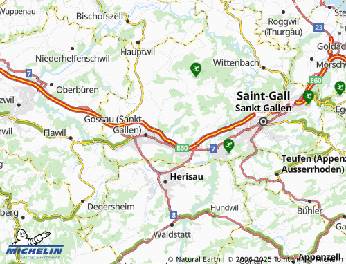 MICHELIN Neuchlen map - ViaMichelin