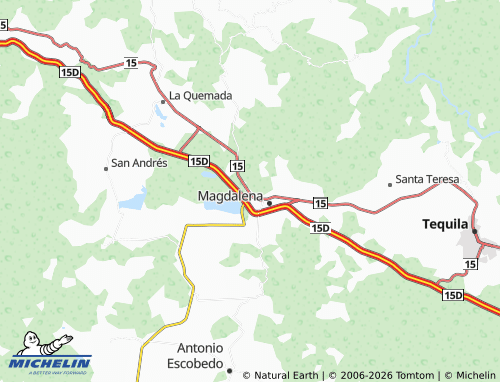 MICHELIN Lindavista map - ViaMichelin