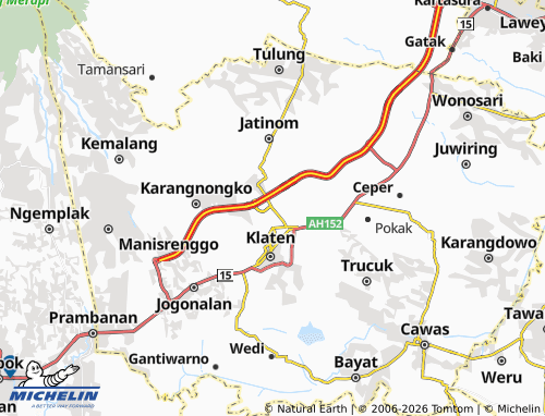 Mapa MICHELIN Kwaren - ViaMichelin