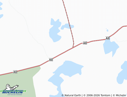 MICHELIN Kasasewa map - ViaMichelin