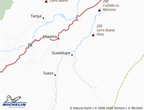 Mappa MICHELIN Guadalupe - ViaMichelin