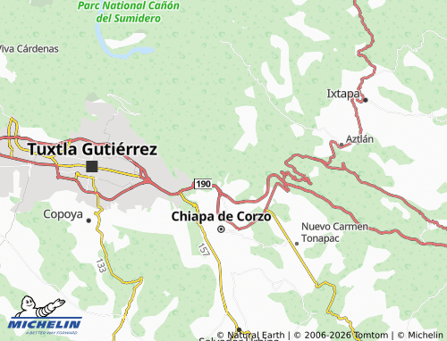 Mappa MICHELIN San Joaquín Segunda Sección - ViaMichelin