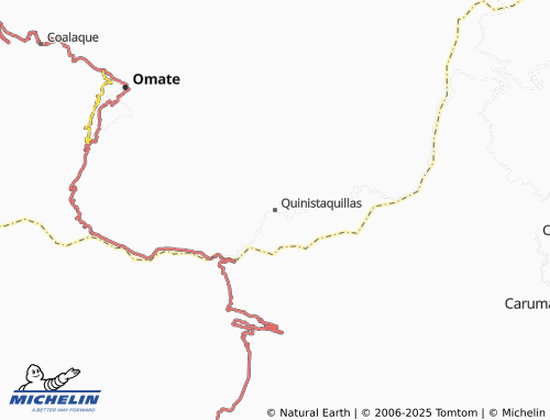 MICHELIN Quinistaquillas map - ViaMichelin