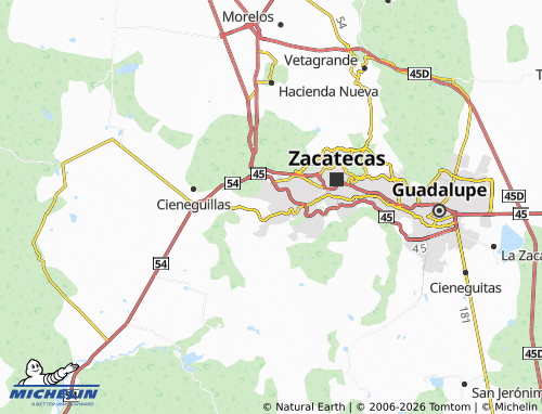 Mappa MICHELIN El Saber - ViaMichelin