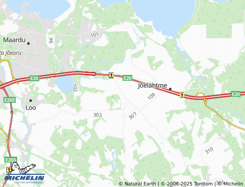 MICHELIN Vandjala map - ViaMichelin