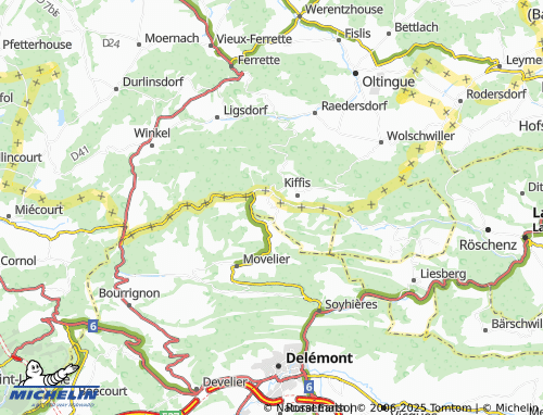 Mapa MICHELIN Roggenburg - ViaMichelin
