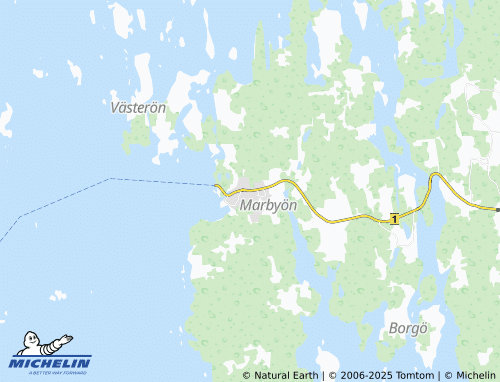 MICHELIN Storby map - ViaMichelin