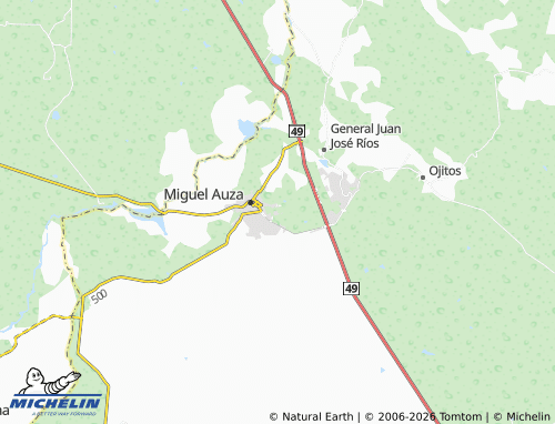 Carte MICHELIN Estrella - ViaMichelin