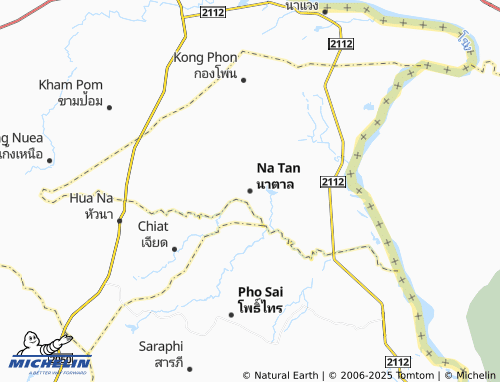 MICHELIN Na Tan map - ViaMichelin