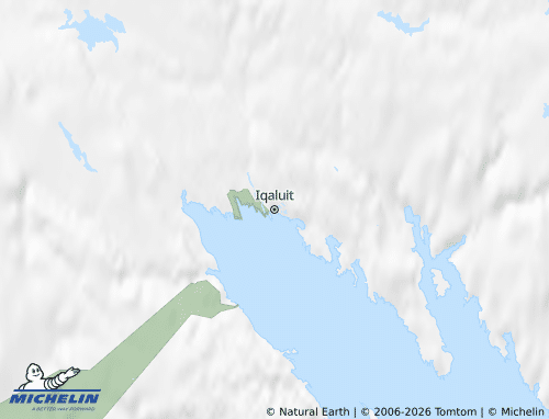 MICHELIN-Landkarte Nunavut - ViaMichelin