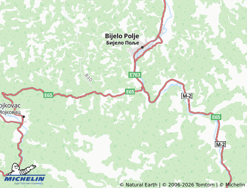 MICHELIN Ravna Rijeka map - ViaMichelin