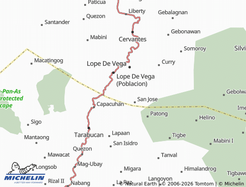 MICHELIN Osmeña map - ViaMichelin