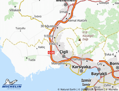 Mappa MICHELIN Evka 5 - ViaMichelin