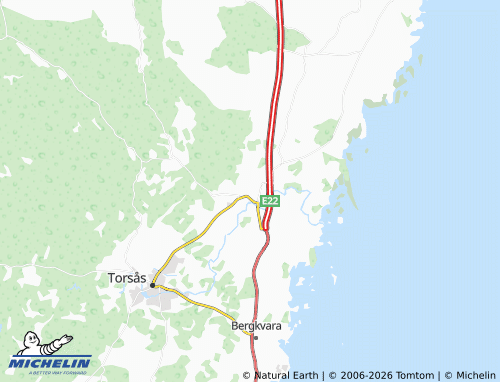 Mapa MICHELIN Söderåkra - ViaMichelin